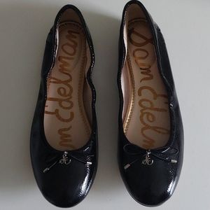 Sam Edelman black NWOT patent leather Felicia flat